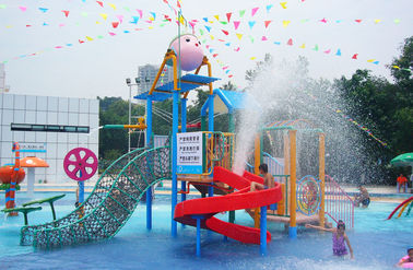Der im Freien das Wasser-Spielplatz-Wasser-Haus kommerzielle sichere Fiberglas-Kinder für Aqua-Park