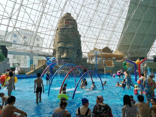 Aktueller Firmenfall über St. Gotti Bay Wasserwelt