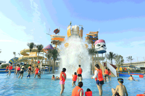 Aktueller Firmenfall über Fujian Quanzhou Glücks-Wasserpark