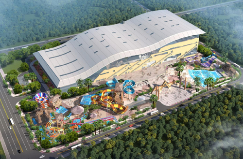Aktueller Firmenfall über Wuhan Indoor & Outdoor Wasserpark mit 60000m2
