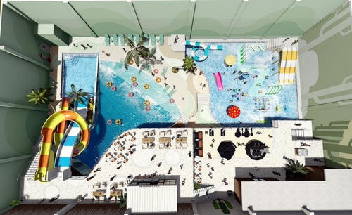 Aktueller Firmenfall über UAE Indoor Kids Water Pakr wird bald eröffnet - Vison Waterparks