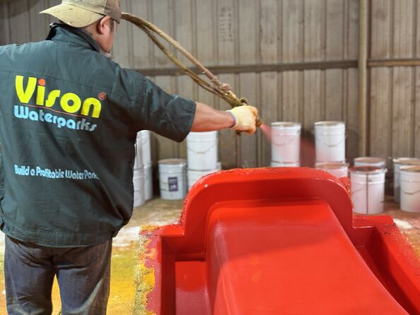GUANGZHOU VISON INTERNATIONAL WATER PARK EQUIPMENT CO.,LTD Fabrik Produktionslinie
