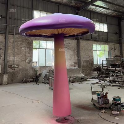 Qualität  Water Playground Equipment Fiberglass Aqua Play Spray Mushroom Suitable for Kids and Adults in Amusement Parks and Waterparks Fabrik