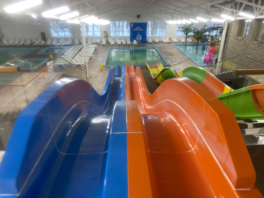 Fiberglas-Wasser-Park-Ausrüstungs-kundenspezifische Wasserrutsche/Abenteuer-Wasserrutsche für themenorientierten Park
