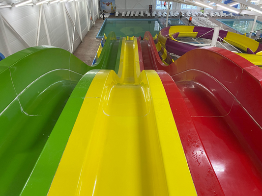 Fiberglas-Wasser-Park-Ausrüstungs-kundenspezifische Wasserrutsche/Abenteuer-Wasserrutsche für themenorientierten Park