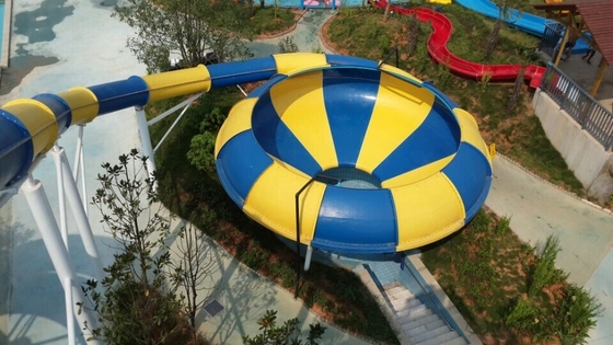 Guangzhou Vison Glasfaser-Wasserrutschen für extremen Spaß mit Space Bowl HT-11
