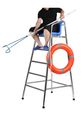 304 Edelstahl Schwimmbad Lifegurd Stuhl
