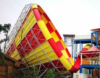 Fiberglas Waterpark-Dia für Erwachsener und Kinderentainment im Freien