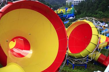 Überlegene mittlere Hinterhof-Tornado-Wasserrutsche-Kinderwasser-Spielgeräte