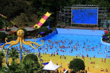 11m/8m Höhen-Hochgeschwindigkeitsdia, 5 Reiter-Fiberglas-Wasserrutsche-Wasser-Park-Ausrüstung