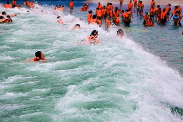 Künstliche große Tsunami Ozean Wasser Wellenpool mit Wellen Park Vakuum 3 Meter hoch