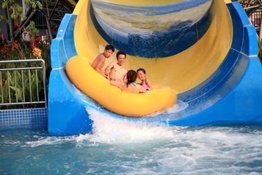 Fiberglas-kommerzielle erwachsene Wasserrutsche-aufregende Spiele für Hauptspiel, 16m Höhe