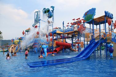 Gigantische Wasser-Haus-Aqua-Spielplatz-Wasser-Haus-Vergnügungspark-Ausrüstung