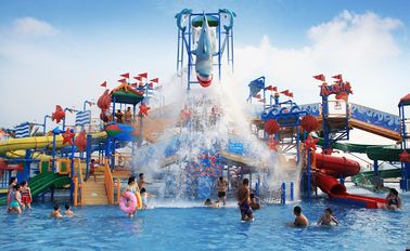 Gigantische Wasser-Haus-Aqua-Spielplatz-Wasser-Haus-Vergnügungspark-Ausrüstung