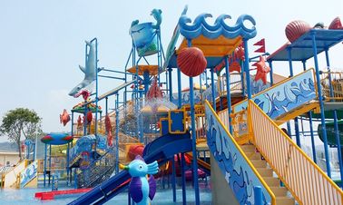 Sommer-Aqua-Park-Wasser-Haus im Freien von Wasser-Park-Anziehungskräften für Freizeitpark