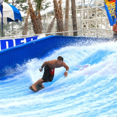 Aqua-Spiel Flowrider-Wasser-Fahrt für das Skateboard fahren von surfenden Sport-Fiberglas-Wasserrutschen