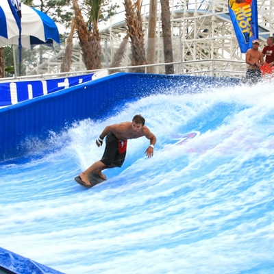 Kundengebundene Farbe-Flowrider-Wasser-Fahrdoppelt-Leute-Gebrauchs-Bretter für Wasser-Park