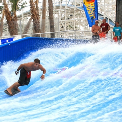 Wasserparkausrüstung Flowrider-Wasser-Fahrt, Flussreiter verschalt