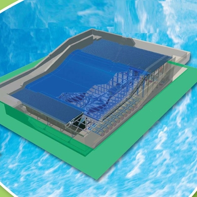 Anziehungskraft Flowrider-Wasser-Fahrt, wasserdichtes einzelnes Reiter-Wellen-Gleiter-Brett
