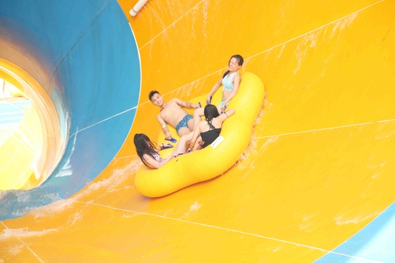 Kundengebundene Höhe des Erwachsen-Fiberglas-Wasser-Park-Tornado-Dia-14.6m für Wasser-Park