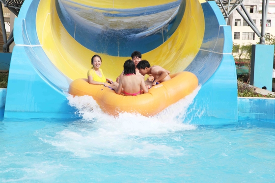Kundengebundene Höhe des Erwachsen-Fiberglas-Wasser-Park-Tornado-Dia-14.6m für Wasser-Park