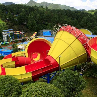 Kundengebundener Fiberglas-klassischer Wutanfall-Tal-Wasser-Park reitet 1-jähriges Waranty