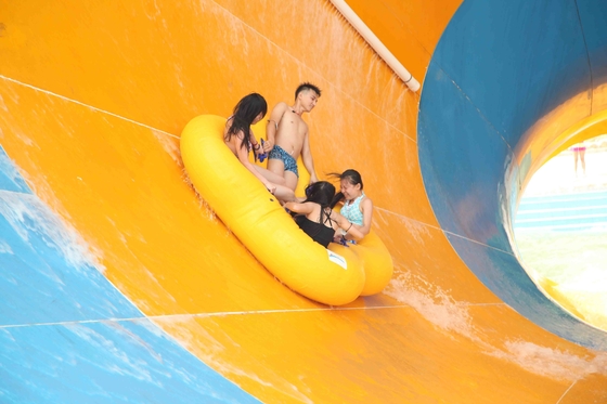 Fiberglas-kommerzielle erwachsene Wasserrutsche-aufregende Spiele für Hauptspiel, 16m Höhe