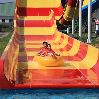 Riese kundengebundener Bumerang-Fiberglas-Wasserrutsche-Unterhaltungs-Wasser-Park im Freien