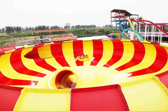 Aqua-Park-Ausrüstungs-Raum-Schüssel-Wasserrutsche mit Reitern der hohen Kapazitäts-720/h
