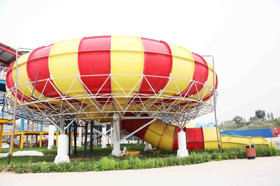 Aqua-Park-Ausrüstungs-Raum-Schüssel-Wasserrutsche mit Reitern der hohen Kapazitäts-720/h