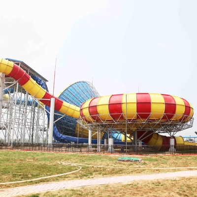 Hochgeschwindigkeitsfiberglas-Wasserrutsche für Abenteuer-Unterhaltung Waterpark