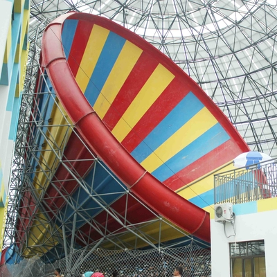 Handelsfiberglas-Wasser-Pool schiebt,/mittlere Tornado-Wasserrutsche für Wasser-Park