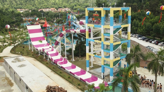 Riesige Aqua-Park-Ausrüstung, die Swwiming-Pool Waterslides für Wasser-Park aufregt