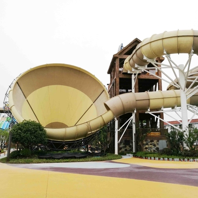 Wässern Sie Spielplatzgeräte-/Fiberglas-Wasserrutsche im themenorientierten Wasser-Park