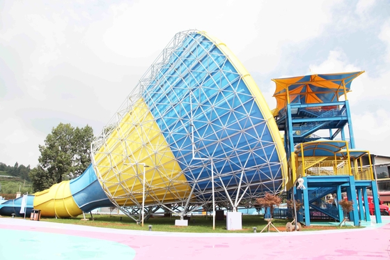 Starkes großes Tornado-Fiberglas-Wasserrutsche SGS-CER Zertifikat für Wasser-Park