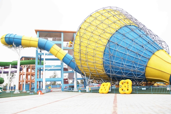 Starkes großes Tornado-Fiberglas-Wasserrutsche SGS-CER Zertifikat für Wasser-Park