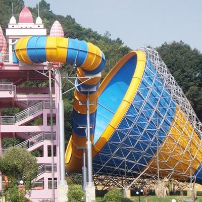 Beste Qualitäts-Unterhaltungs-Fiberglas-Wasserrutsche des Aqua-Abenteuer-Wasser-Parks