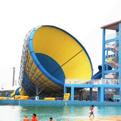 Starkes großes Tornado-Fiberglas-Wasserrutsche SGS-CER Zertifikat für Wasser-Park