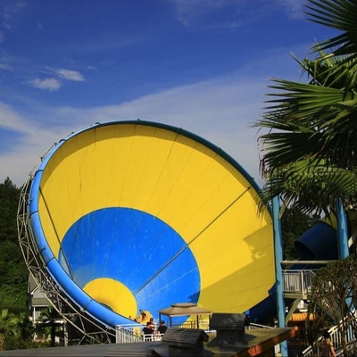 Kundengebundene Höhe des Erwachsen-Fiberglas-Wasser-Park-Tornado-Dia-14.6m, 42*60m