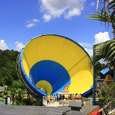 Plattform-Höhe der Fiberglas-Pool-Dia-Supertornado-Wasserrutsche-14.6m