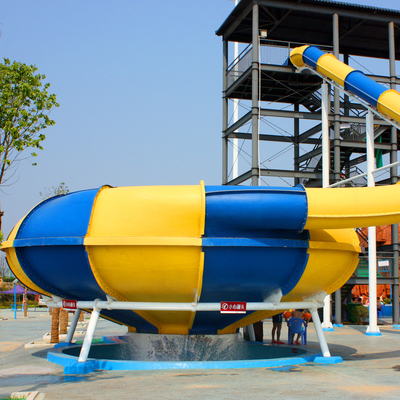 Einfache Hinterhof-Wasserrutsche-Spiele der Installations-Raum-Schüssel-Wasserrutsche-HT-41