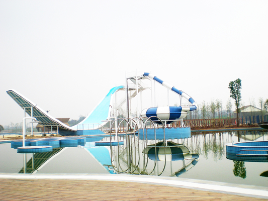 Heiße Verkaufsfiberglas-Wasserrutsche en gros der Wasser-Park-Ausrüstung in China
