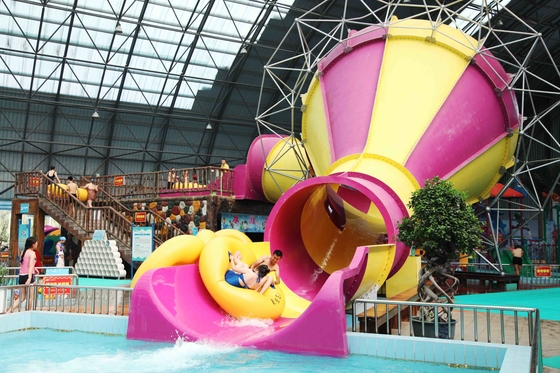 Innenpersonen-Wasser-Weltwasserrutsche der fiberglas-Aqua-Park-Ausrüstungs-2