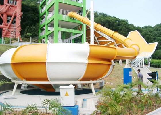 Kundenspezifische Wasserrutsche-Raum-Schüssel-Wasserrutsche-Fiberglas-Wasserrutsche für Wasser-Park