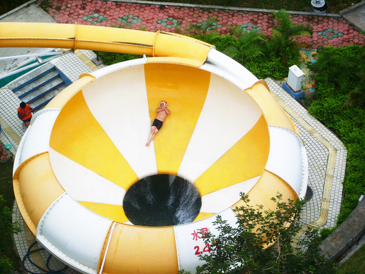 Kundenspezifische Wasserrutsche-Raum-Schüssel-Wasserrutsche-Fiberglas-Wasserrutsche für Wasser-Park