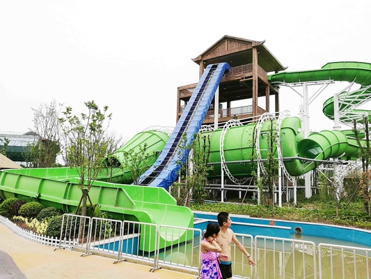 Handelsanakonda-Fiberglas-Wasserrutsche für Abenteuer-Unterhaltung Waterpark