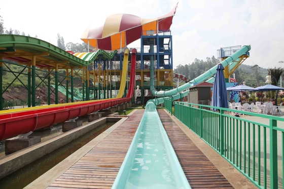 ExcitingLoopBody-Dia-Aqua-Park-Fiberglas-Wasserrutsche, Plattform-Höhe 16m