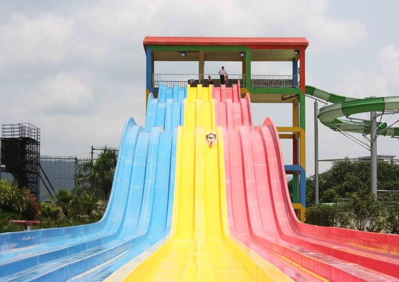 Wasserrutsche-im Freien allgemeine Aqua-Park-Anlage Oragne mit Floss-Dia