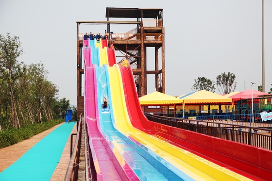 Wasser-Freizeitpark Waterslide des Edelstahl-304 für das Hotel/Erholungsorte benutzt