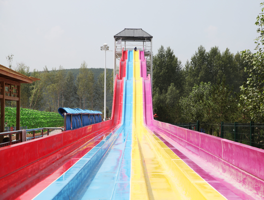 4 kundenspezifische Wasserrutsche der Weg-GRP/Vergnügungspark-Wasserrutsche für Erwachsene
